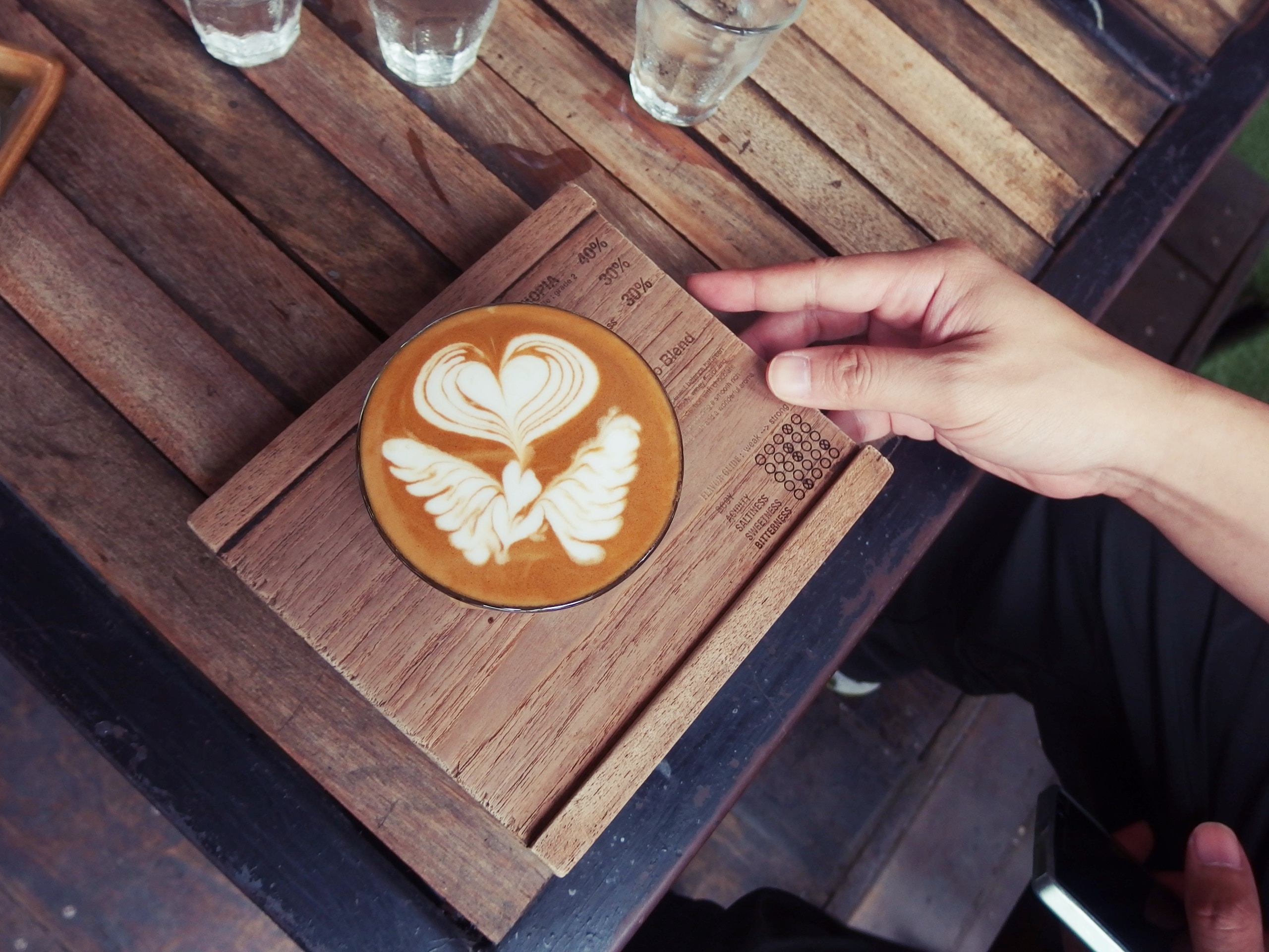 bucket list - latte art